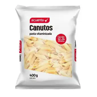Super Bodega a Cuenta Fideos canutos vitaminizada 400grs acuenta oferta
