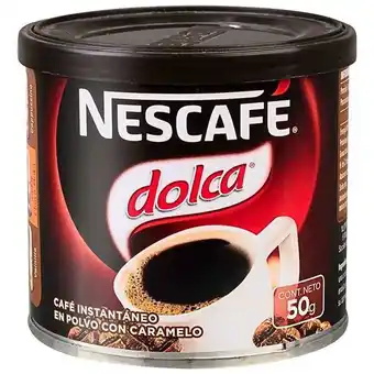 Café instantáneo dolca tarro 50grs nescafé