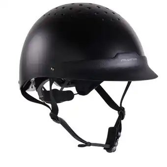 Decathlon Casco de equitación 100 negro oferta