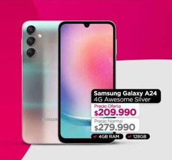 Linio Samsung Galaxy A24 4G Awesome Silver oferta