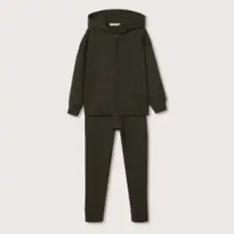 Linio Mango kids pack polerón y pantalón buzo jogger niño algodón oferta