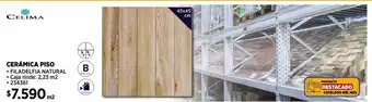 Construmart Cerámica de piso filadelfia natural 45x45cm 2,23m2 oferta