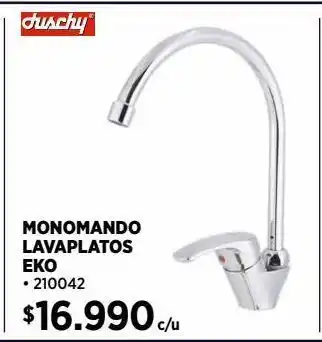 Construmart Monomando cocina abs eko oferta