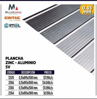 Construmart Plancha oferta