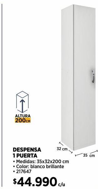 Construmart Despensa 1 puerta oferta