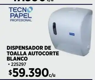 Construmart Dispensador de toalla autocorte oferta