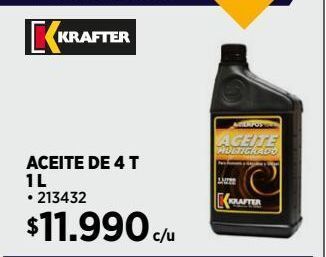 Construmart Aceite krafter 1l oferta