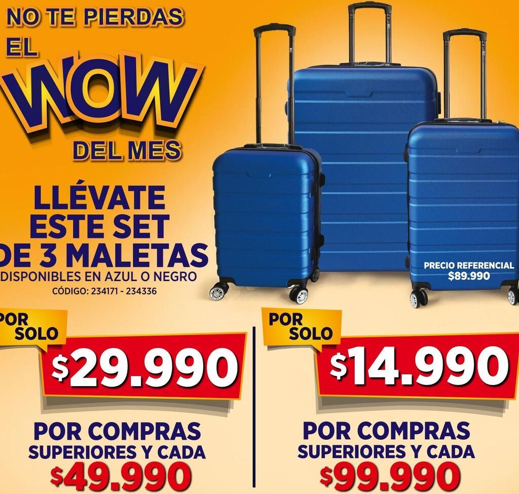 Maletas en oferta hot sale