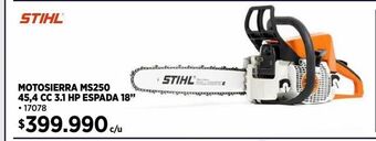 Construmart Motosierra stihl oferta
