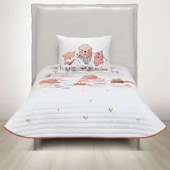 Rosen Cubrecama algodón kids reversible camping oferta