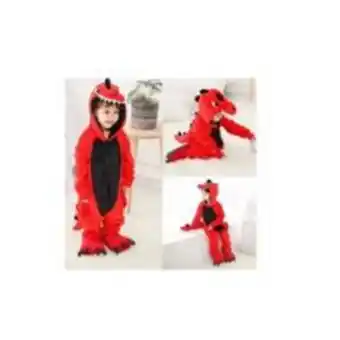 Linio Pijama entero para niños invierno dinosaurio disfraz oferta