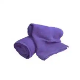 Linio Set 2 toallas baño mano 100% algodon doral morado oferta