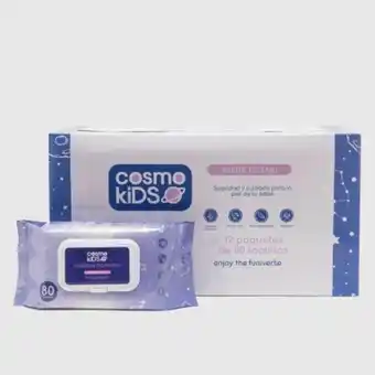 Falabella Toallitas húmedas emu wipes cosmo kids 12 paquetes de 80 unidades. oferta