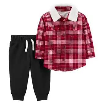 Falabella Carter´s conjunto 2 piezas camisa y pantalón buzo bebé niño oferta