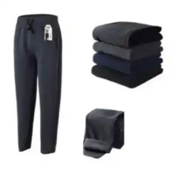Linio Pack 3 pantalones buzo hombre forrado polar /sin puño oferta