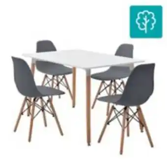 Linio Comedor eames 4 sillas. oferta
