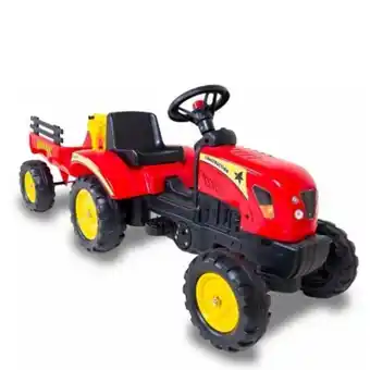 Falabella Kidscool go kart tractor con carro rojo oferta