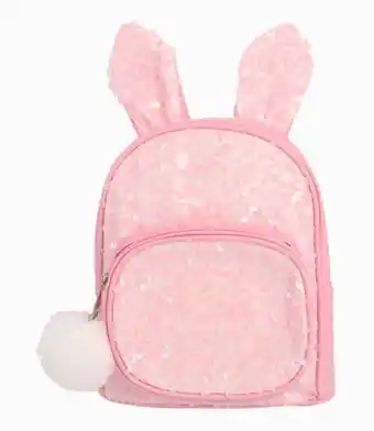 Limonada Mochila niña con lentejuelas rosado oferta