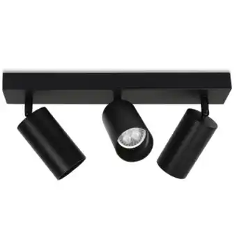 Falabella Foco spotlight sobrepuesto 3xgu-10 altair iii negro oferta