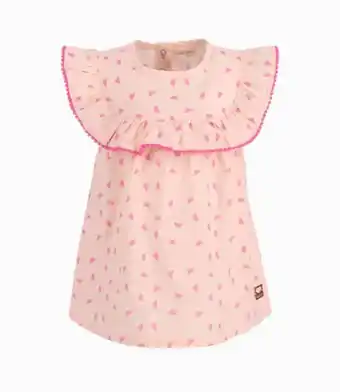 Vestido bebé niña con sandías 4 kids malva