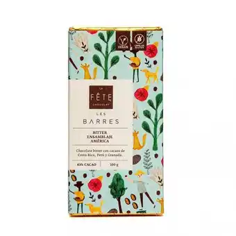 La Fête Chocolat Bitter ensamblaje américa | 63% cacao | barra 100 g oferta