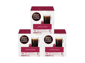 Ripley Capsulas de café dolce gusto americano oferta