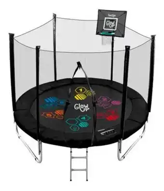 La Polar Cama elástica + malla y escalera 8ft edición limitada oferta