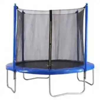 Linio Do it cama elástica 2,44 mts azul + malla de protección superior oferta