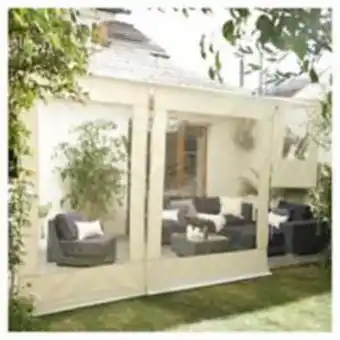 Linio Cierre de terraza cortina roller pvc 1 x 2.5 m. oferta