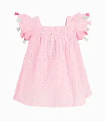 Limonada Vestido con pompones bebé niña rosado oferta