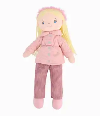 Limonada Muñeca niña con abrigo crudo oferta