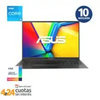 PC Factory Notebook asus vivobook 16 i5-1235u 16 wuxga 60hz 8gb 512 ssd windows 11 indie black x1605za-mb256w oferta