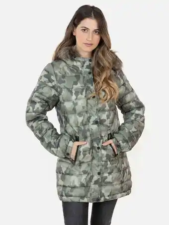Paris Parka long army eskimo femenino multicolor rip curl oferta