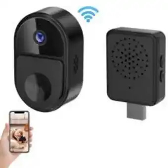 Linio Timbre videoportero inalámbrico con bocina para hogar oferta