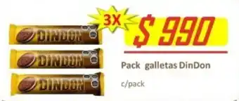 Supermercados Romanini Pack Galletas DinDon oferta