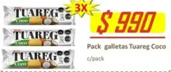 Pack Galletas Tuareg Coco