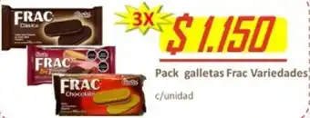 Pack Galletas Frac Variedades