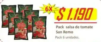 Pack Salsa de Tomate Sam Remo