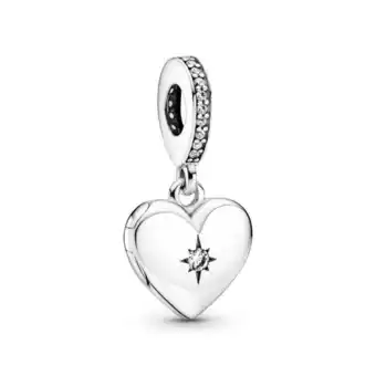 Pandora Charm colgante medallón de corazón que se abre oferta