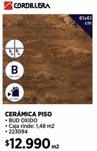 Construmart CERÁMICA PISO oferta