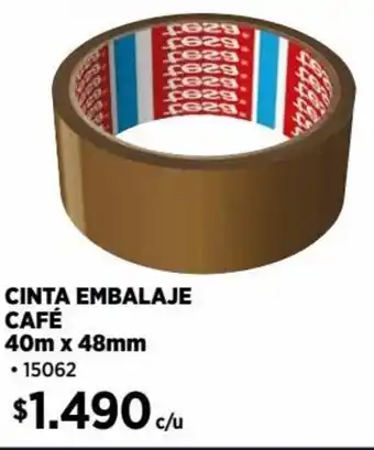 Construmart CINTA EMBALAJE CAFÉ 40m x 48mm oferta