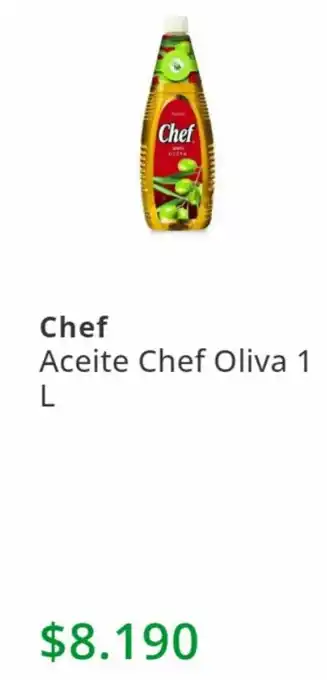 Supermercado El Trébol Chef Aceite Chef Oliva 1 L oferta