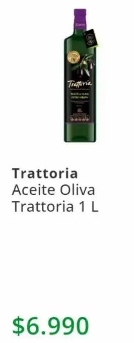 Supermercado El Trébol Trattoria Aceite Oliva Trattoria 1 L oferta