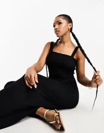 Asos Brave soul jersey jumpsuit in black oferta