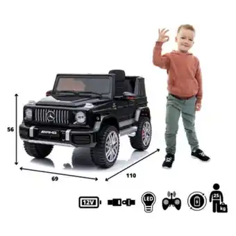 Falabella Kidscool kidscool auto a bateria jeep g63 con licencia mercedes 12v negro oferta