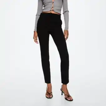 Falabella Mango pantalón skinny crop cola mujer oferta