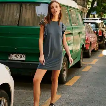 Falabella Americanino vestido corto cupro mujer oferta