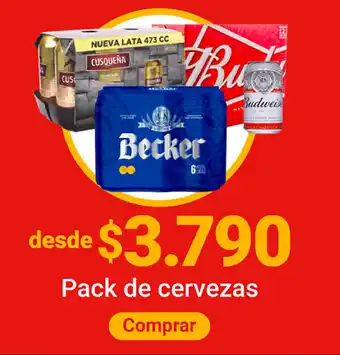 Santa Isabel Pack de cervezas oferta