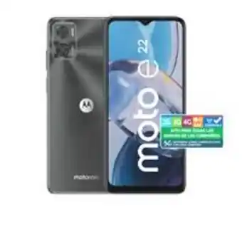 PC Factory Smartphone moto e22 128gb/4gb gris liberado oferta