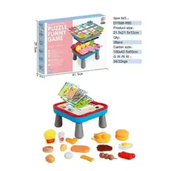 Falabella Juegos de mesa montessori para niños - juego de comida oferta